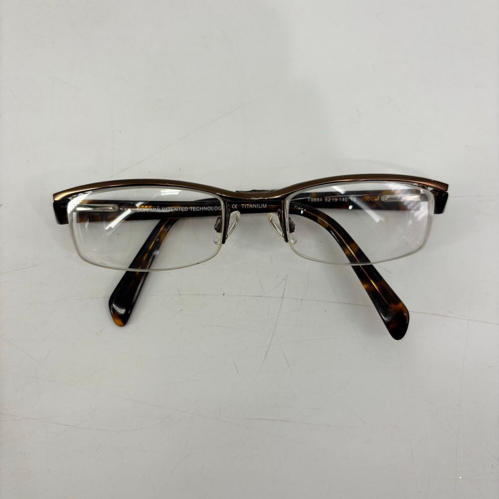 Takumi T9884 Glasses Brown Tortoiseshell Temples